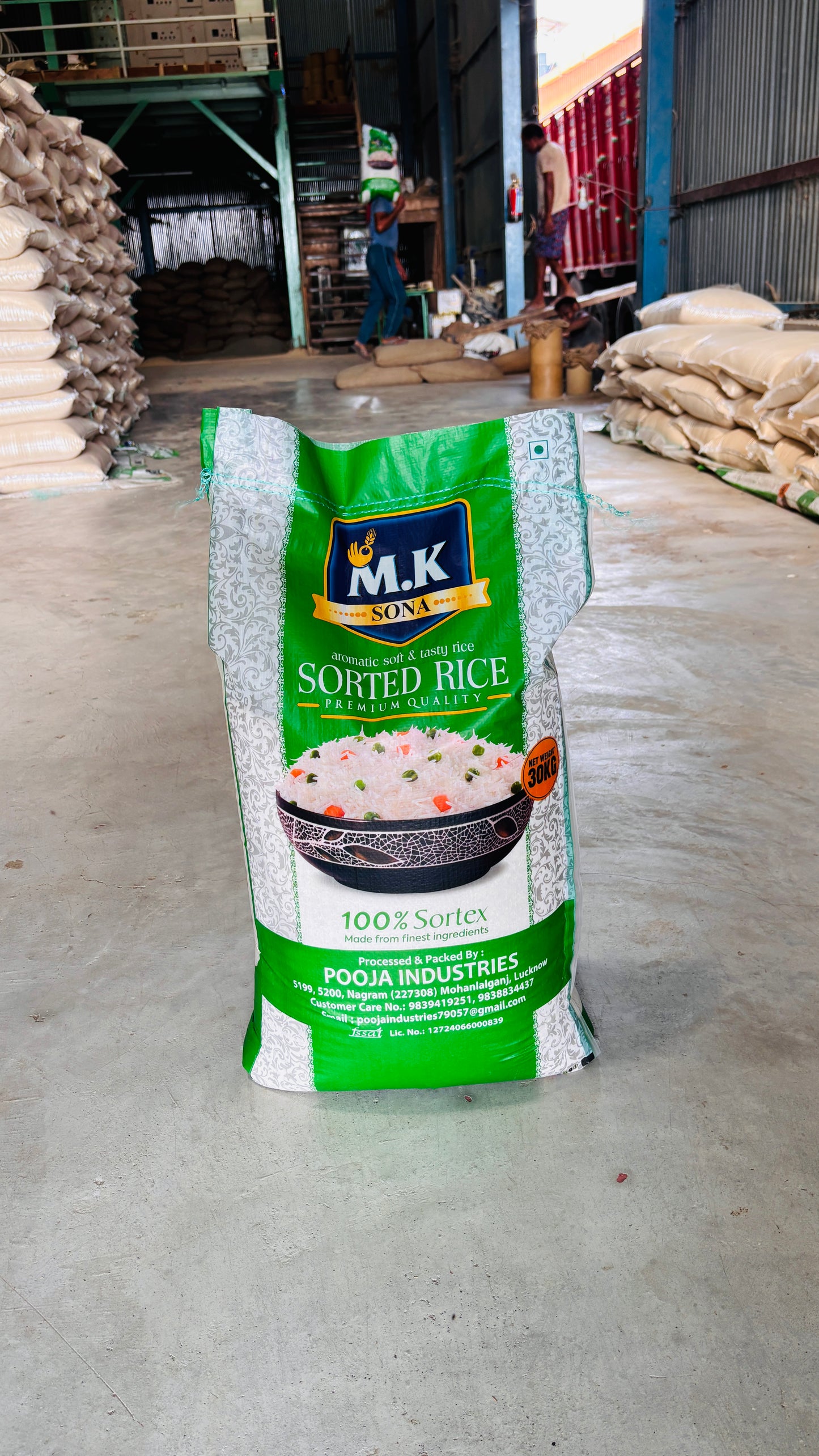 Steam Sona mansoori rice